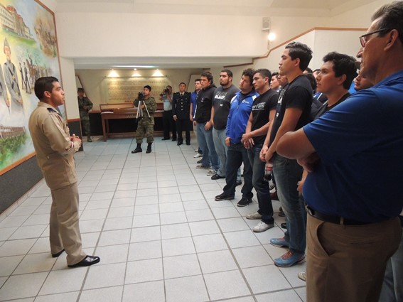 Los Borregos CSF en la Sala de Banderas