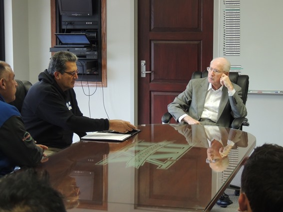 HC Bill Snyder y HC Diego García Miravete