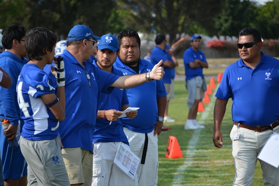 Staff de coacheo de Borregos Querétaro