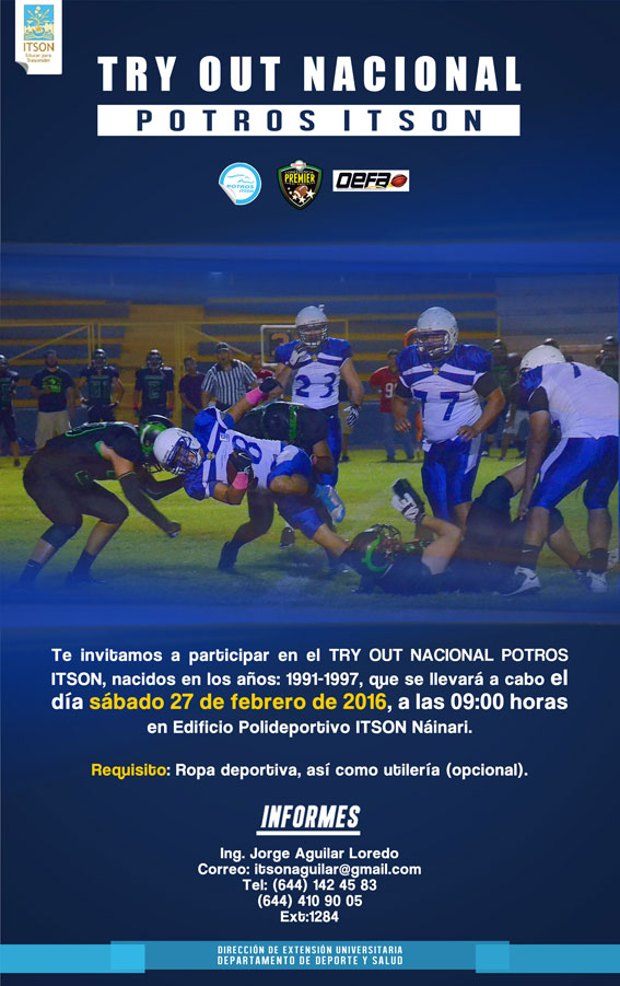 Try Out Nacional Potros ITSON