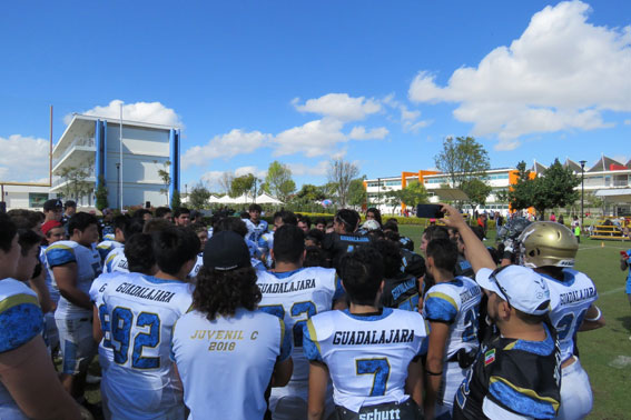 Jugadores y exjugadores se dieron cita en el Templo del Gran Guerrero Jaguar