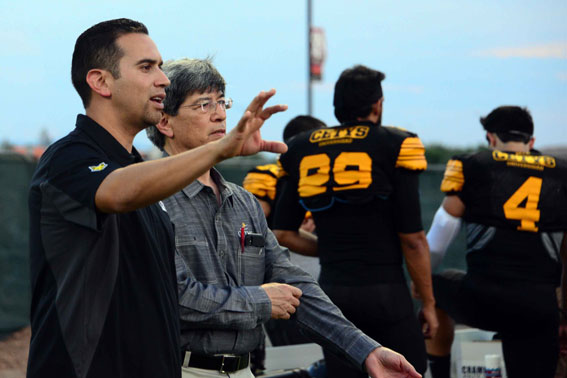 El rector del sistema CETYS muy pendiente del juego