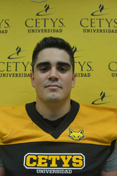 (15) Kevin Barak Borboa (QB) Zorros CETYS Mexicali