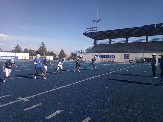 Borregos Toluca entrenan fuertemente