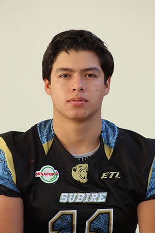 (16) Antonio Servando López Sánchez (LB) Guerreros Jaguar SuBiré