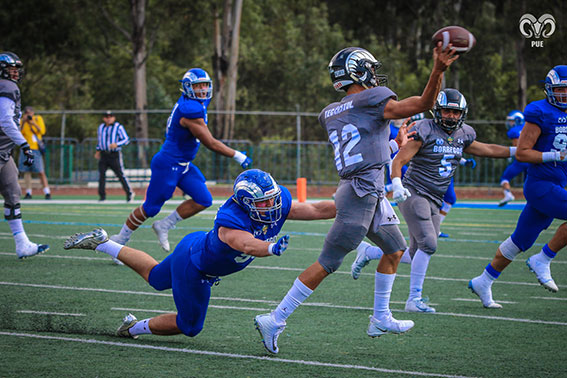 Max Lara QB #12 Borregos Toluca