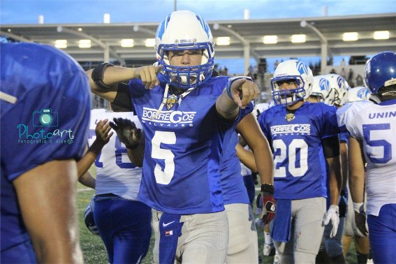 Germán Barona (5) QB Borregos Guadalajara